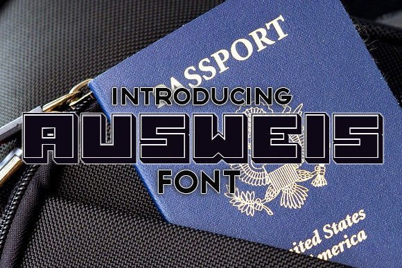 Ausweis: The Blocky Typeface That Polished My Brand Identity