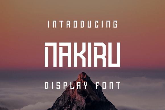 Bringing Nakiru to Life: A Maker's Guide to This Unique Display Typeface