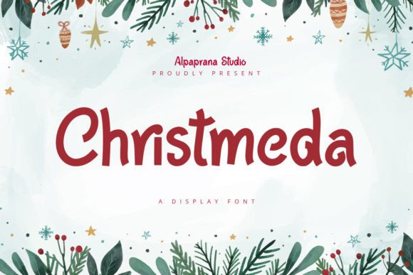 Christmeda: The Playful Display Typeface That Elevates Campaigns