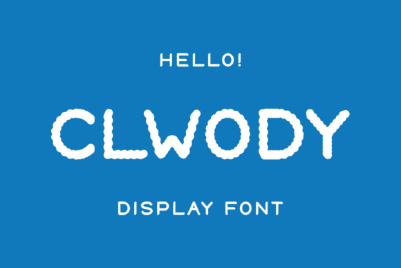 Clwody: The Perfect Display Typeface for Handmade Shop Branding