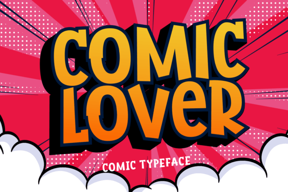 Comic Lover: A Playful Display Typeface for Modern Editorial Design