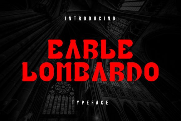 Earle Lombardo: The Sharp Display Typeface for High-Impact Campaigns