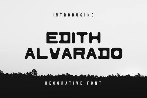Edith Alvarado: The Perfect Display Font to Elevate Your Brand Identity