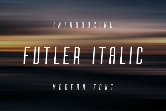 Elevate Your Campaigns with the Futler Italic Typeface