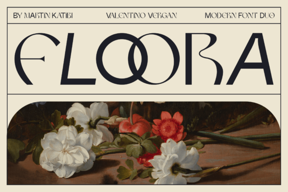 Floora: The Perfect Display Font for Handmade Branding