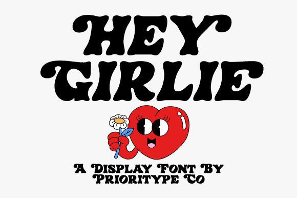 Hey Girlie: A Display Font That Elevates Campaign Visuals