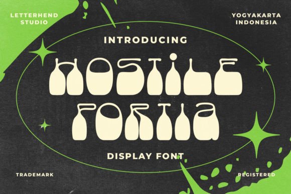 Hostile Portia: The Premium Display Font for Handmade Creators