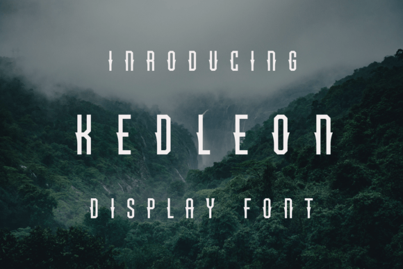 Kedleon: A Designer's Take on This Bold Display Type