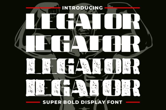 Legator: The Bold Display Font for Handmade Labels and Signs
