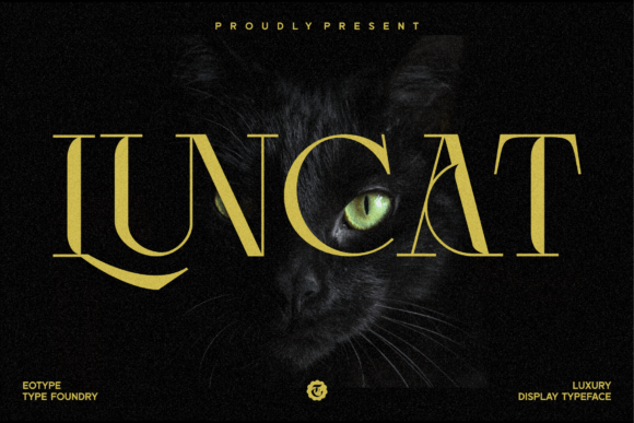 Luncat: The Modern Serif Typeface for Editorial Design