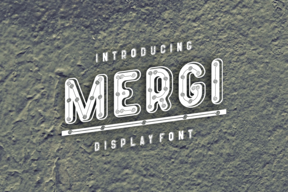 Mergi: The Display Font That Elevates Your Campaign Visuals