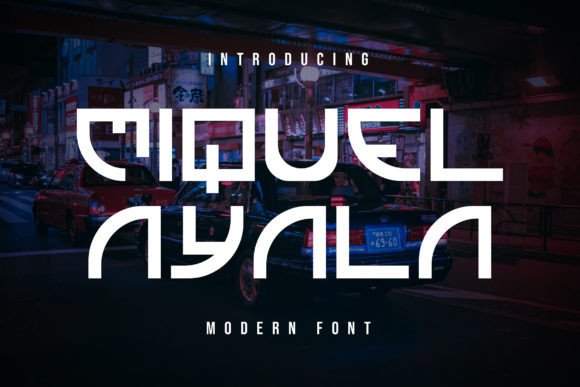 Miquel Ayala: The Display Font That Elevates Digital Brand Identity