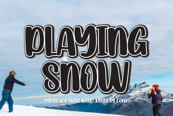 Playing Snow: The Handwritten Display Typeface That Elevates Small Business Branding