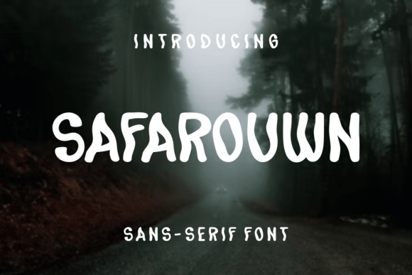 Safarouwn: The Premium Display Typeface for Modern Web Design