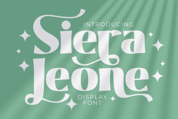 Siera Leone: The Bold Display Font That Elevates Your Brand