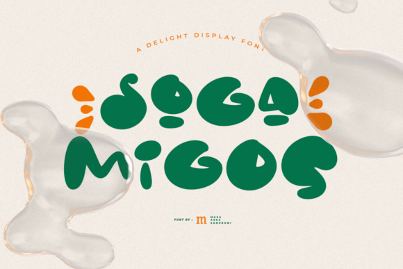 Soga Migos: The Playful Display Font for Handmade Creators