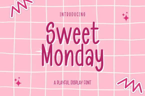 Sweet Monday: The Playful Display Font for Authentic Branding