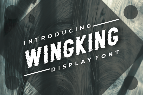 Wingking: A Modern Display Font for Bold Brand Identities